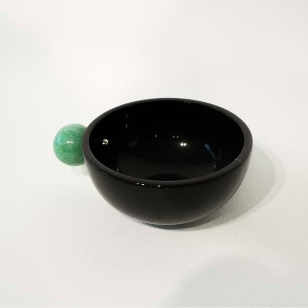 Yeşil Saplı Mermer Vazo resmi